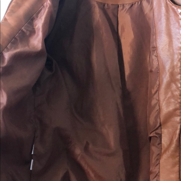 Vegan Leather Jacket - Picture 5 of 7